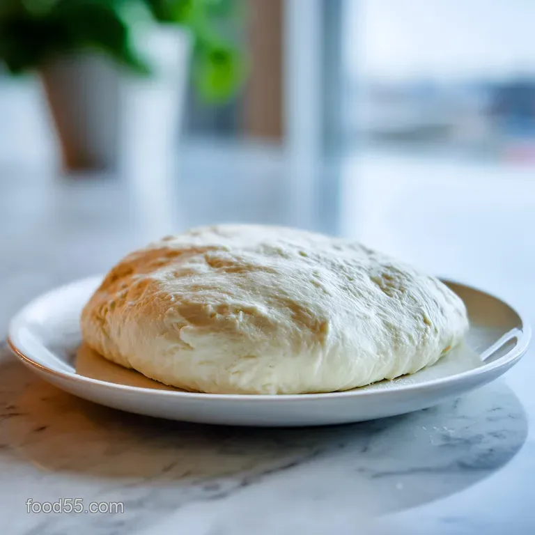 Perfectly sliced pizza on a white plate, showcasing the crust's airy interior and crispy exterior, invitingly presented wi...