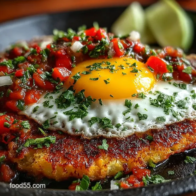 Sunshine Start Authentic Easy Huevos Rancheros with Smoky Black Bean Salsa