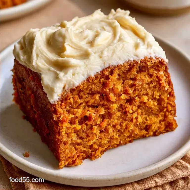 Easy Keto Pumpkin Cake with Cream Cheese Frosting