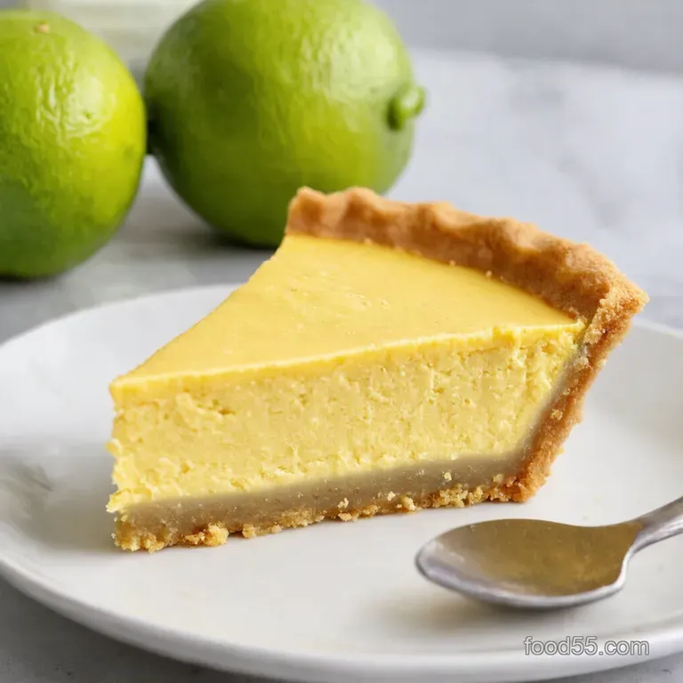 Easy Key Lime Pie Classic Quick Nofuss presentation
