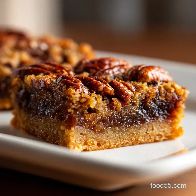 Ooey Gooey Easy Pecan Pie Bars