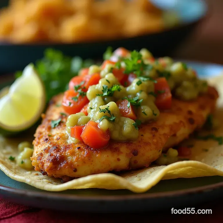 Dumpandgo Tangy Salsa Verde Chicken the Ultimate Weeknight Hero presentation