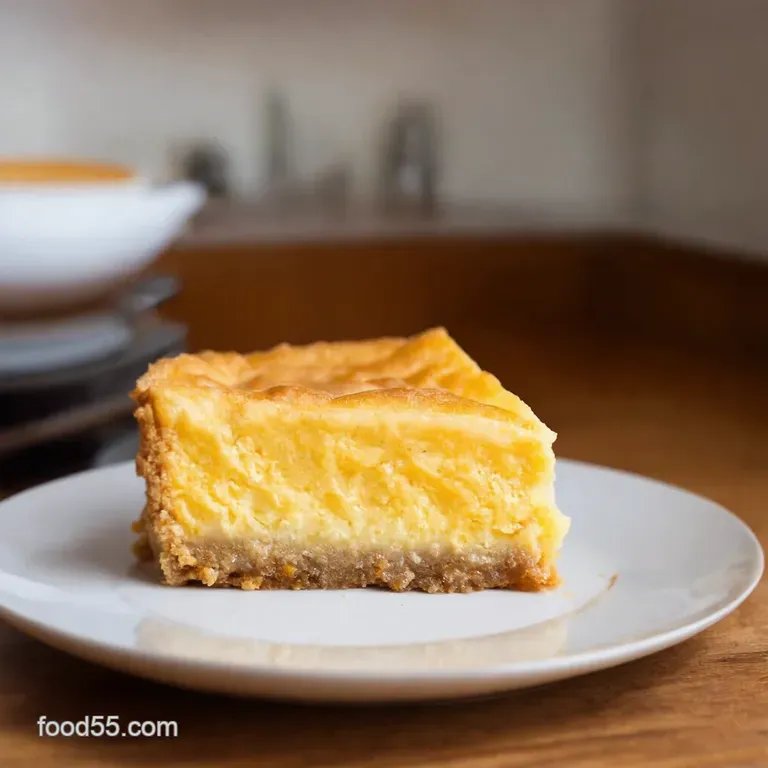 Easy Sopapilla Cheesecake presentation