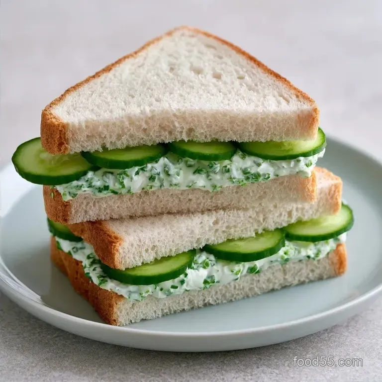 Lightened-Up Elegant Afternoon Tea Sandwiches