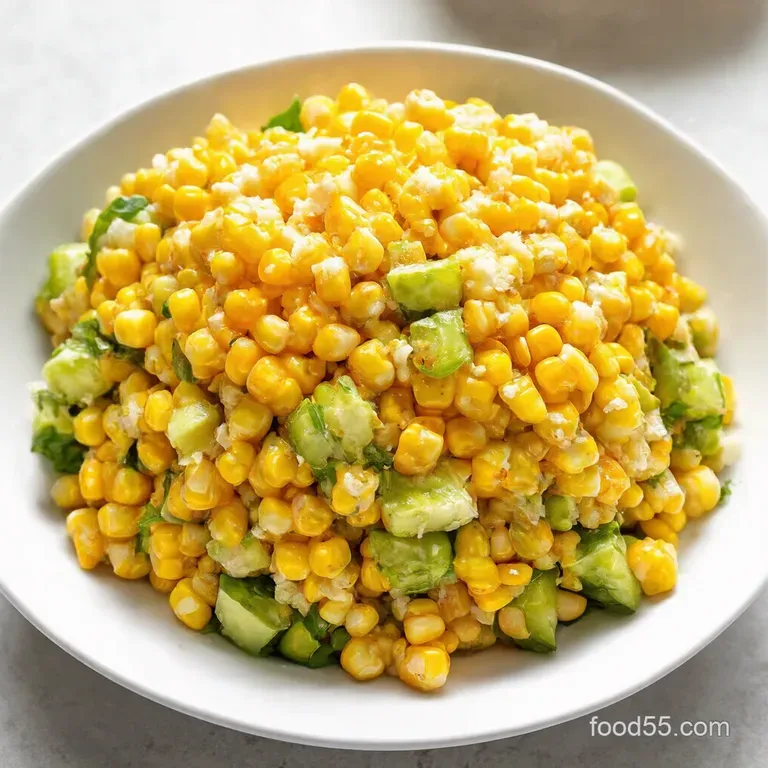 Fiesta in a Bowl EloteStyle Mexican Street Corn Salad