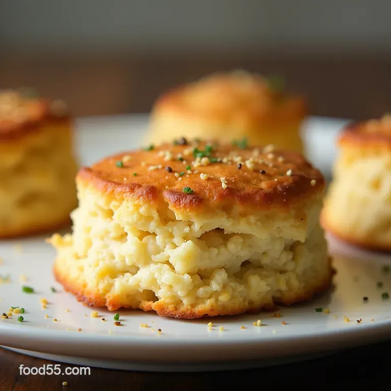 Cheesy Garlic Cloud Biscuits Extra Flaky Irresistibly Savoury