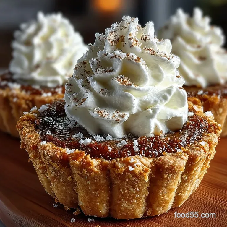 The Just One Slice Mini Pumpkin Pies Perfectly Spiced Flaky
