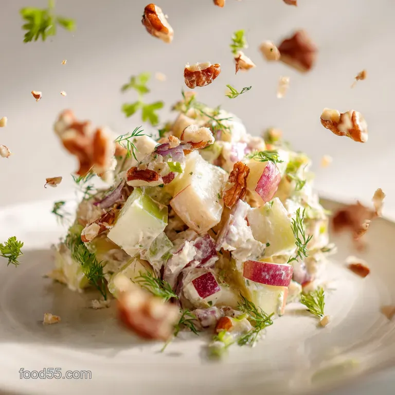 Food Waldorf Salad: Crisp Apples & Toasted Walnuts