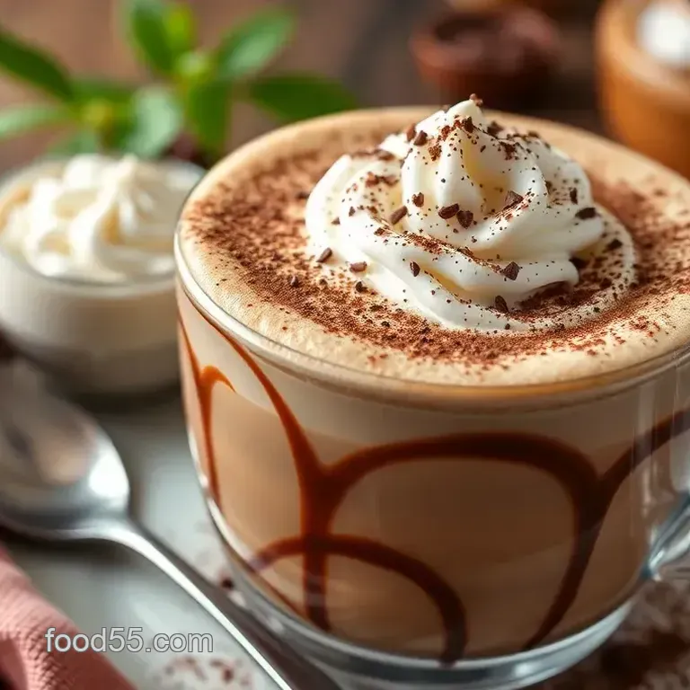 Frothy Mocaccino with Creamy Chocolate Delight