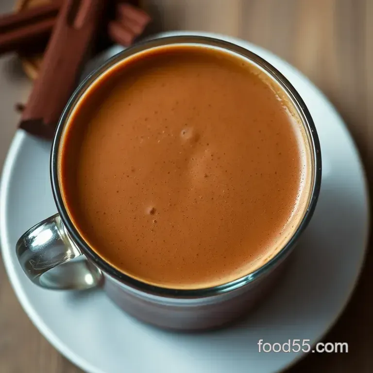 Frothy Mocha Cappuccino - A Rich & Creamy Indulgence presentation
