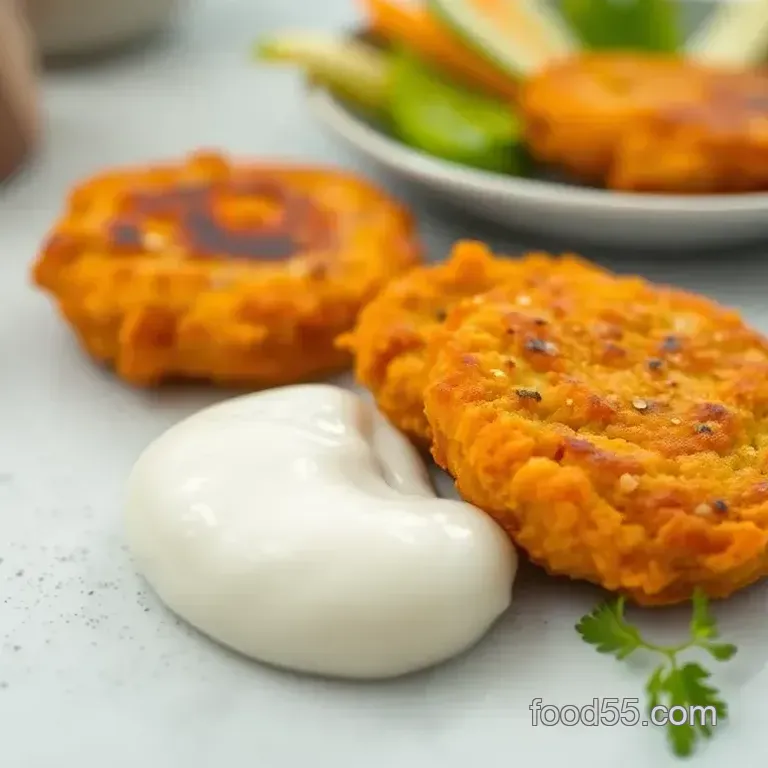 Fry Carrot Potato Fritters