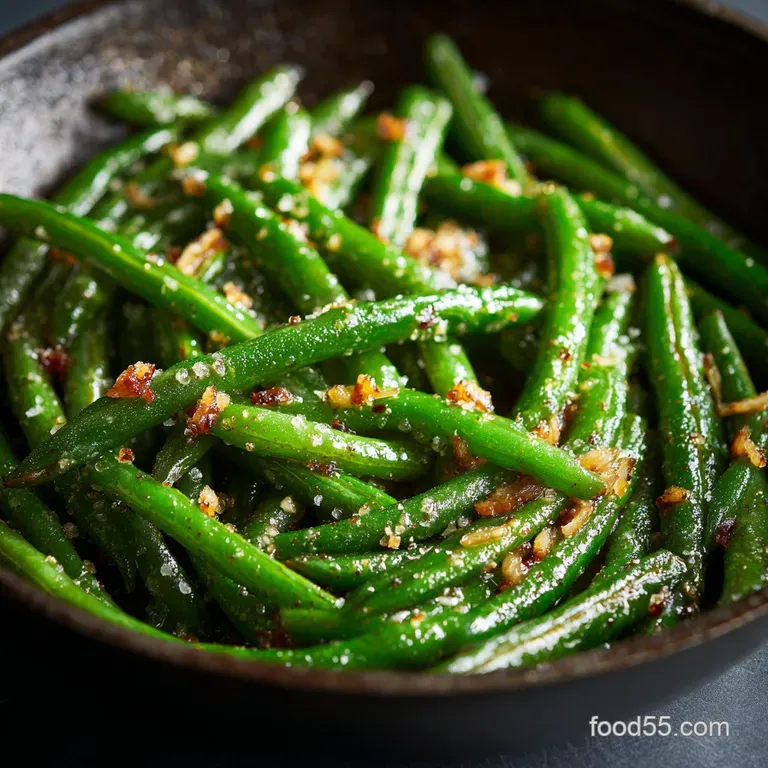 Garlic Butter Green Beans: Vibrant Quick and Ready in 18 Minutes presentation