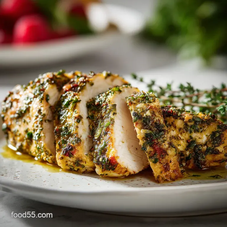 Frozen Chicken Breast Recipe with Garlic and Herbs