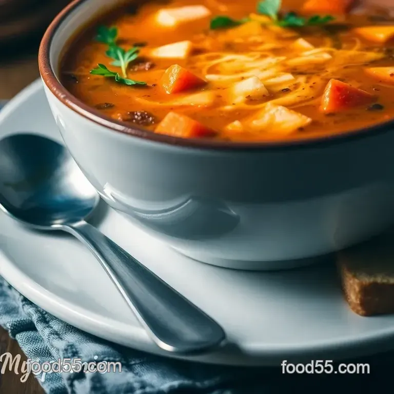 Gazpacho Manchego: A Heartwarming Classic presentation