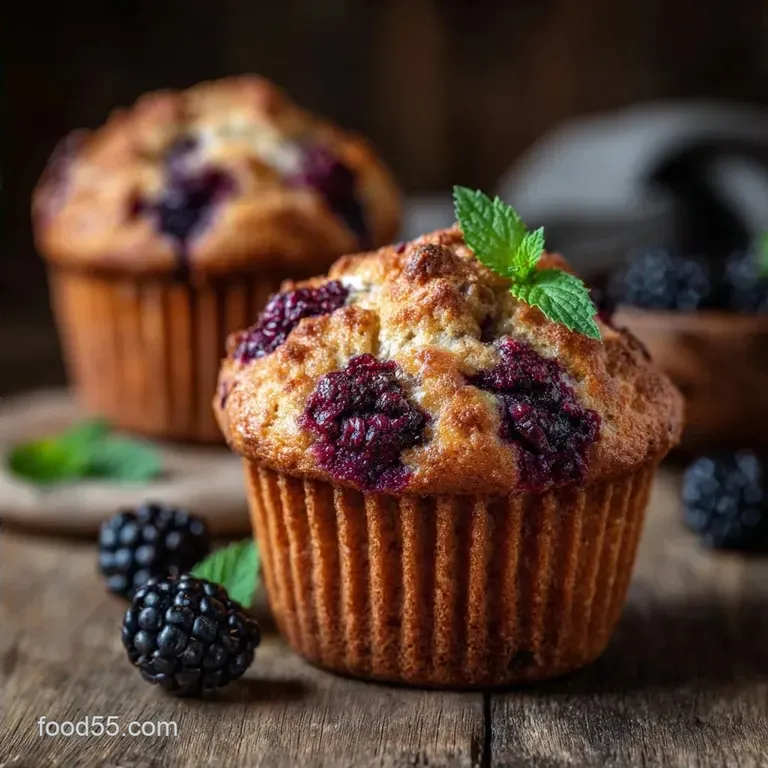Mulberry Muffins: Gluten Free and Fresh