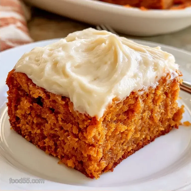 Gluten Free Pumpkin Bars with Cream Cheese Frosting
