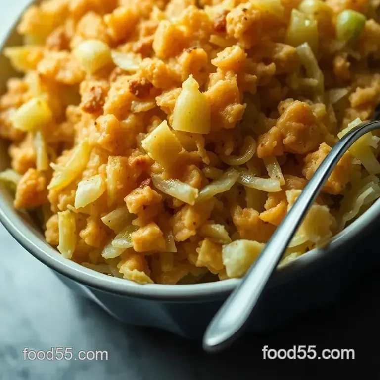 Grandma&#039 s Cozy Cabbage Casserole (Elevated!) presentation