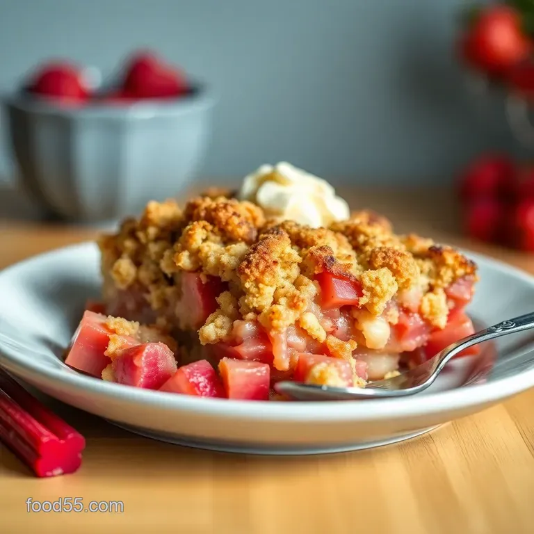 Grandma' s Rhubarb Crisp Recipe: A Taste of Home!