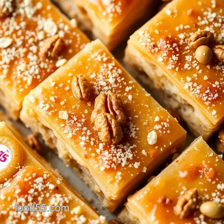 Baklava presentation
