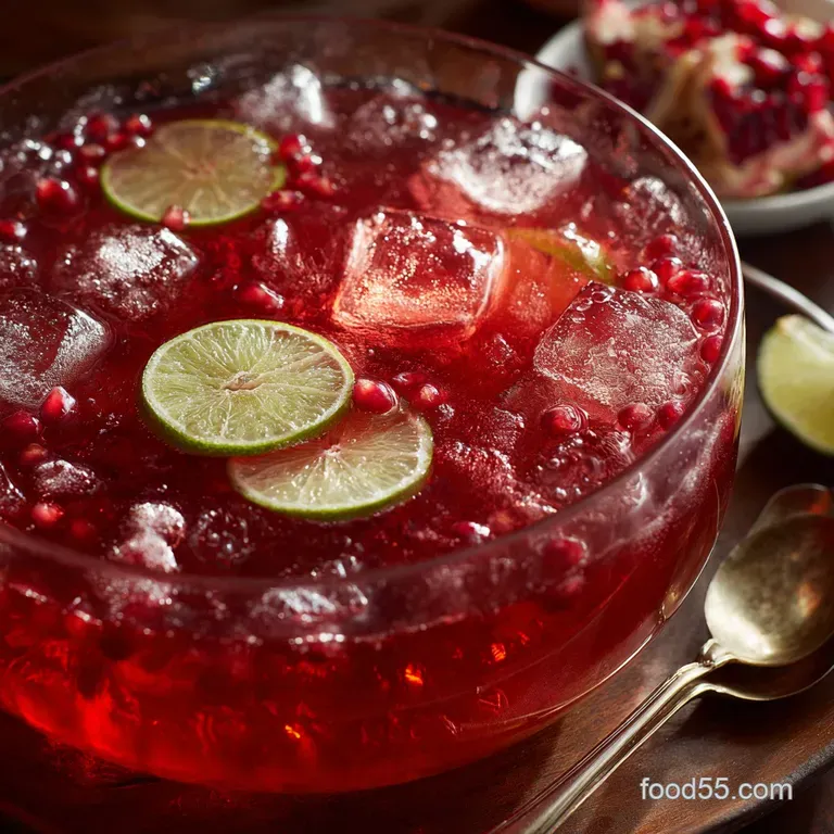 Shirley Temple Party Punch: the Sparkling Nostalgic Big Batch Recipe presentation
