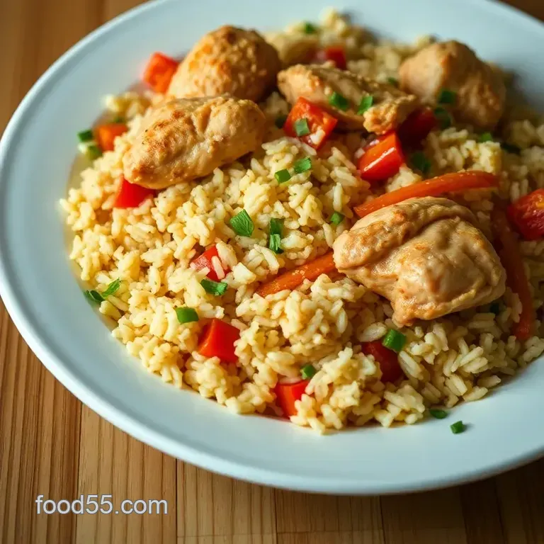 Hearty Arroz con Pollo: A Comforting Spanish Classic presentation