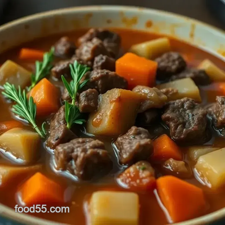 Hearty Vegetable Beef Soup Recipe: My Mum' s Old Fashioned Way