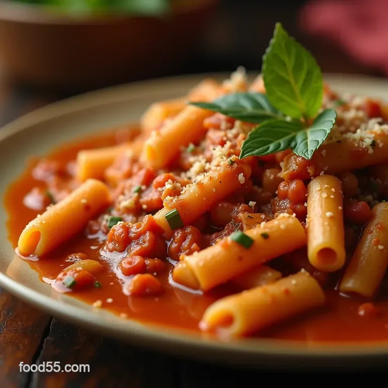 Nonnas Hearty Hug the Ultimate Onepot Pasta Fagioli presentation