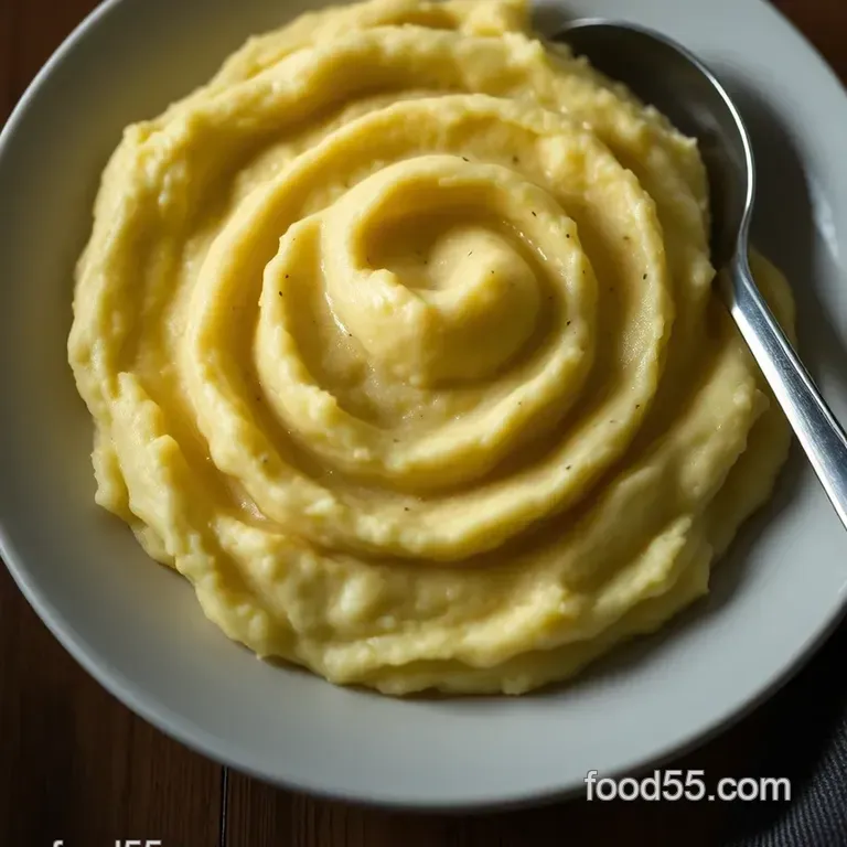 Hearty Rutabaga Puree presentation