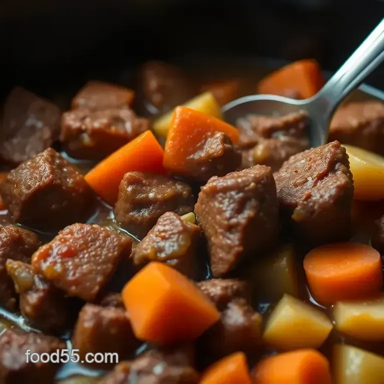 Hearty Slow-Cooked Beef Stew: A Comfort Classic