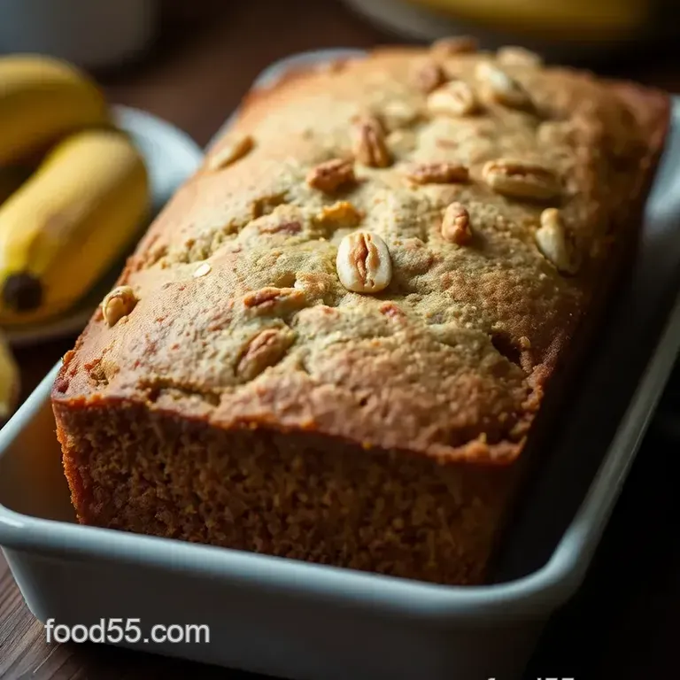 Heavenly Banana Nut Bread: A Slice of Comfort presentation