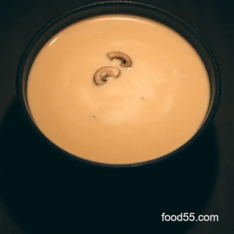 Heavenly Cream of Mushroom Soup: A Comforting Classic presentation