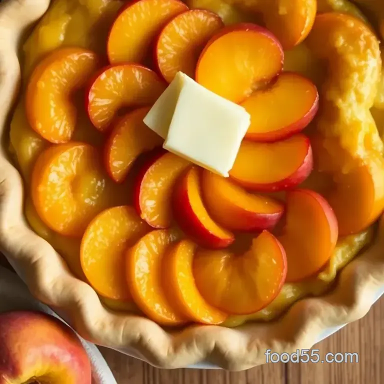 Heavenly Easy Peach Pie: A Slice of Summer presentation