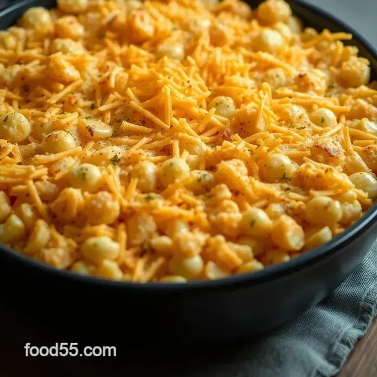 Heavenly Funeral Potatoes: Comforting Cheesy Potato Casserole presentation