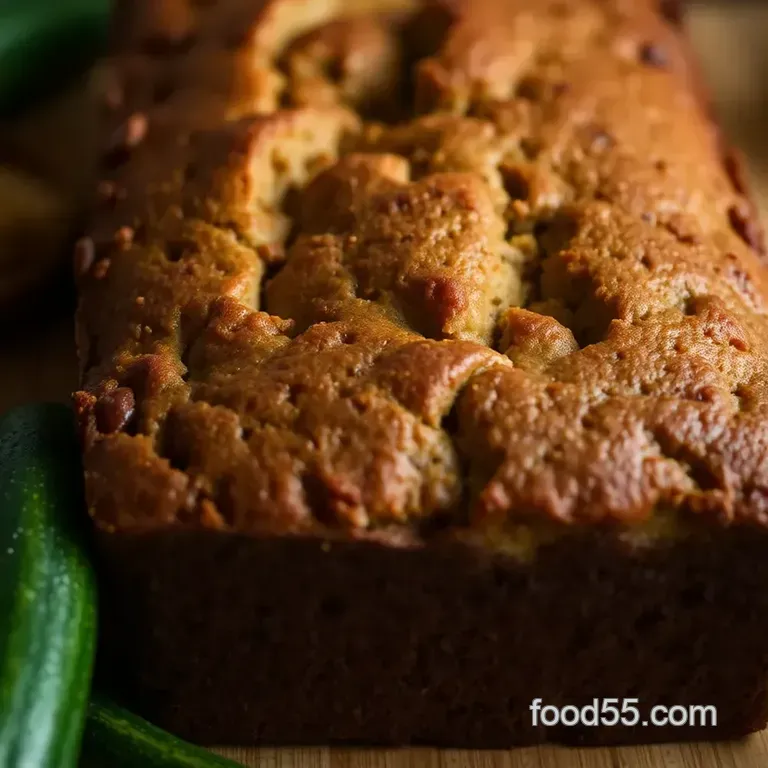 Heavenly Zucchini Bread: A Moist and Flavorful Treat presentation