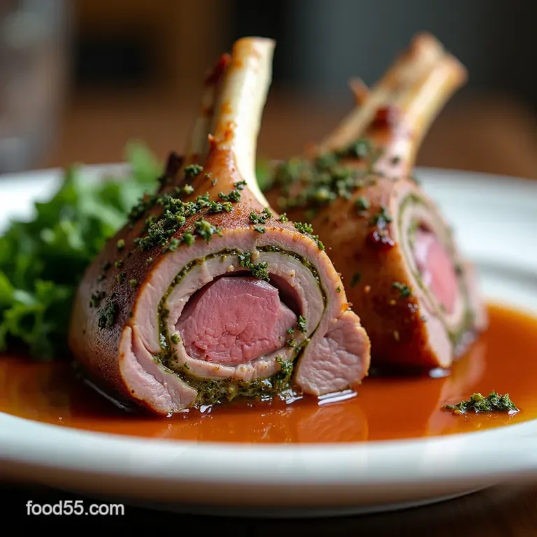 The Effortless Sunday Roast Herb Garlic Stuffed Boneless Leg of Lamb