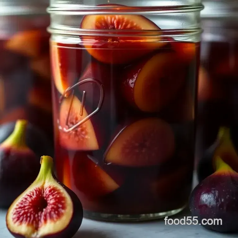 Homemade Fig Preserves: Sweetness in a Jar presentation