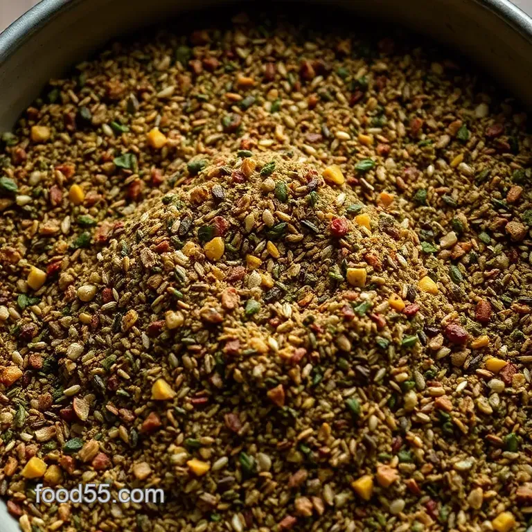 Homemade Mediterranean Seasoning presentation