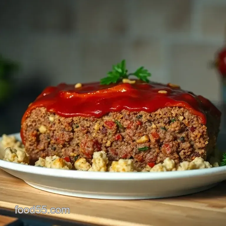 Easy & Delicious Meatloaf Recipe with Stove Top Stuffing: Family Favourite