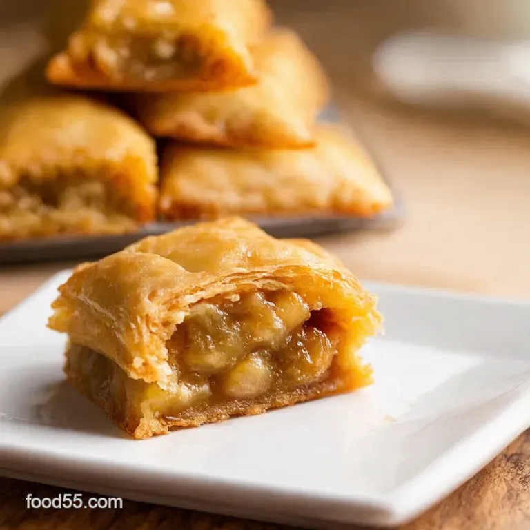 Honeykissed Baklava presentation
