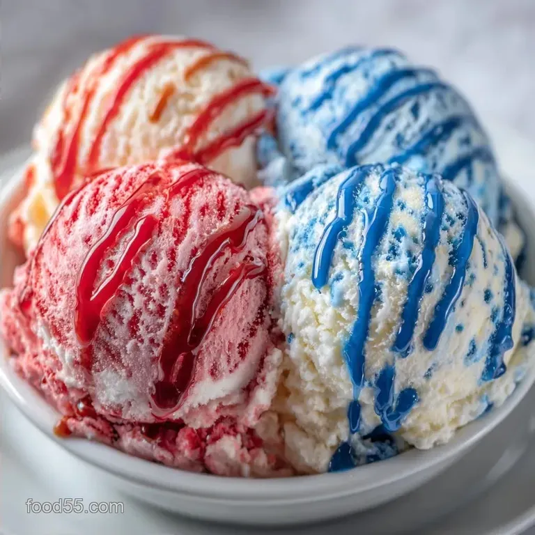 Ice Cream Sundae Bar: Patriotic and Creamy