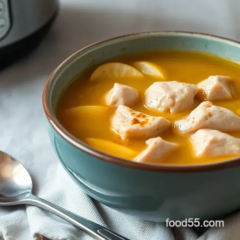 Instant Pot Chicken Broth - Healthy & Flavorful