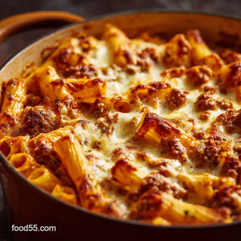 Instant Pot Baked Ziti: One-Pot Speedy Dinner (No Faff Just Flavour) presentation