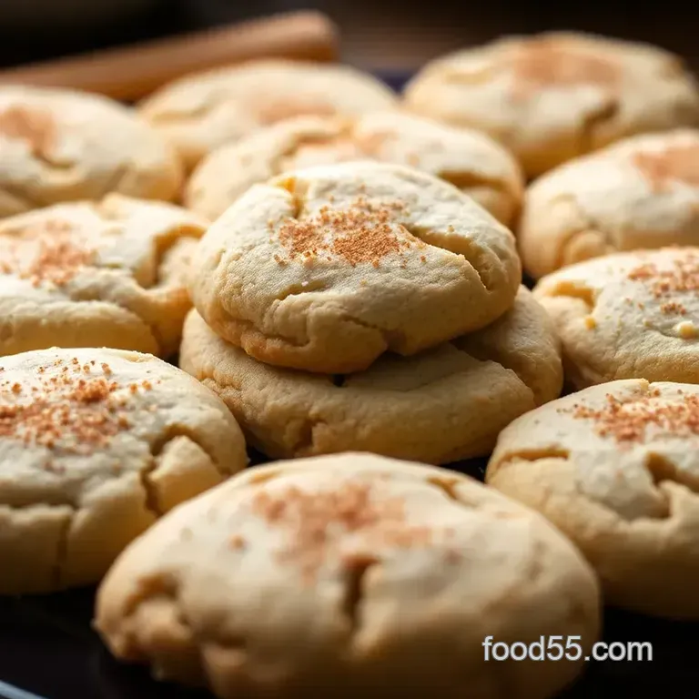 Irresistible Cinnamon Sugar Cookies presentation