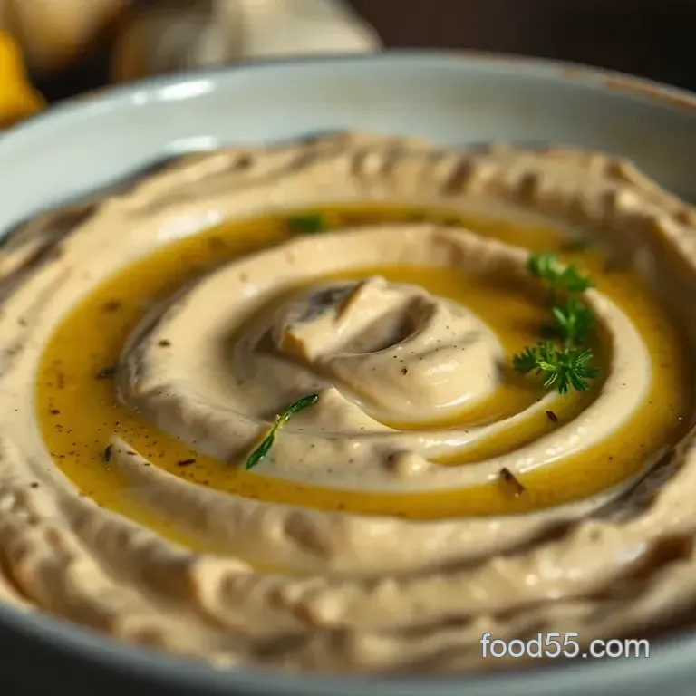 Irresistibly Creamy Roasted Garlic Hummus