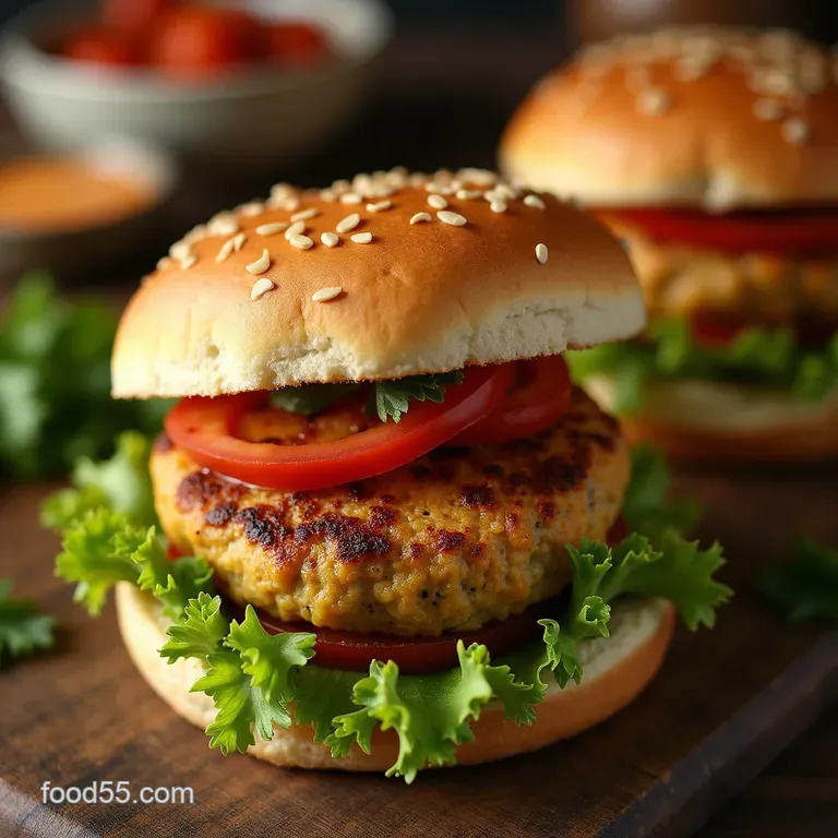 The Unbeatable Backyard Burger Juicy Turkey Zucchini Patties presentation