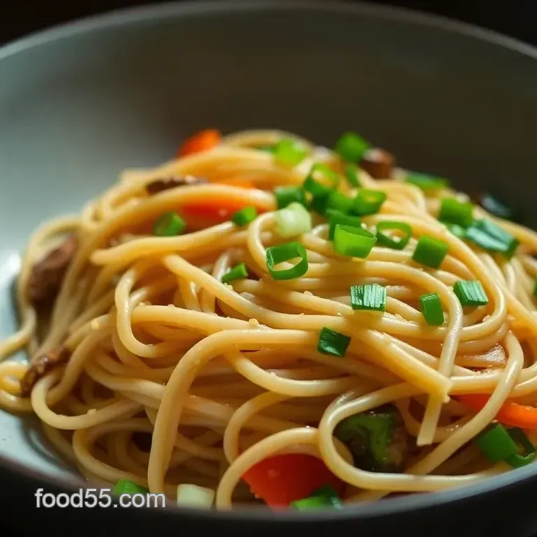 Keto Lo Mein With Low Carb Asian Noodles