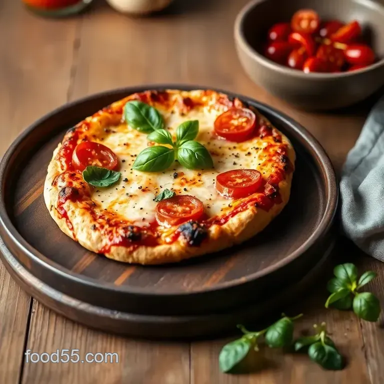 Keto Pizza Crust: Easy Low-Carb Delight presentation