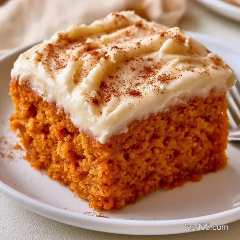 Low Carb Pumpkin Bars with Cream Cheese Frosting