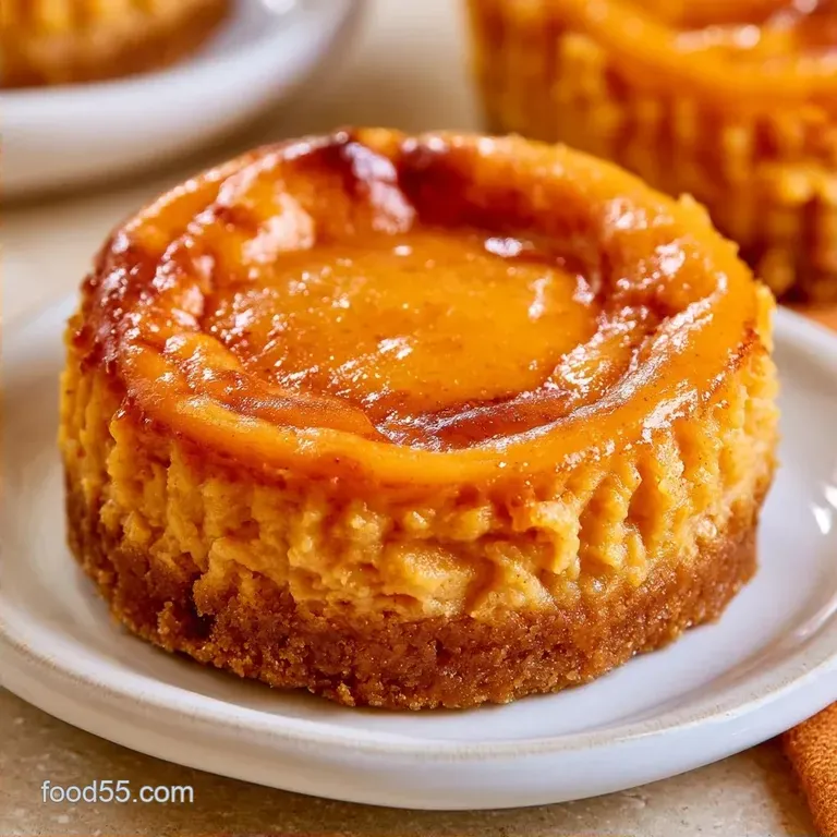 Baked Keto Pumpkin Cheesecake Cups