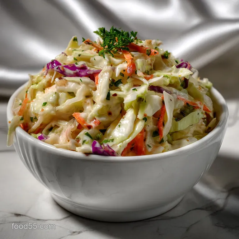 KFC Coleslaw Copycat Belly Full Recipe | Perfect Moisture Balance